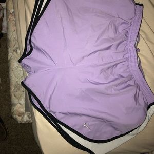 Nike shorts purple